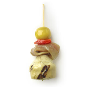 Alcachofa braseada y anchoa