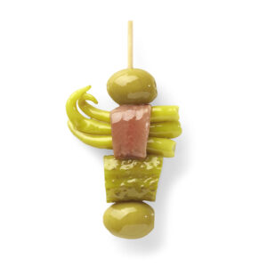 Pepino y anchoa