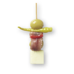 Queso y anchoa