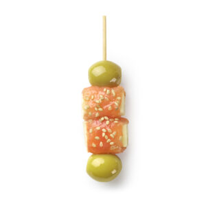 Salmón y queso